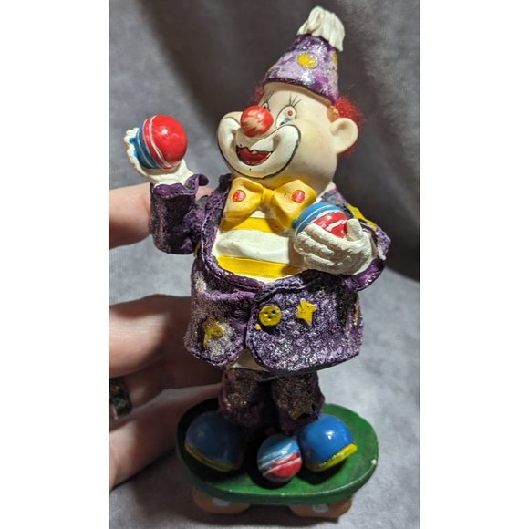 Vintage Juggling Clown Bobbling Figure - Picture 5 of 5